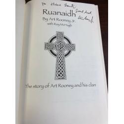 Ruanaidh: The Story of Art Rooney and His Clan SIGNED! Art Rooney Jr