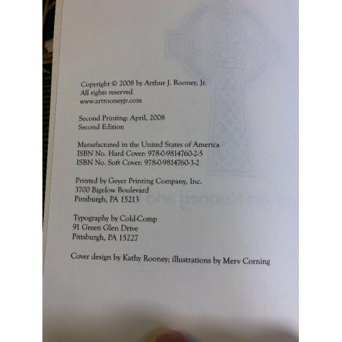 Ruanaidh: The Story of Art Rooney and His Clan SIGNED! Art Rooney Jr