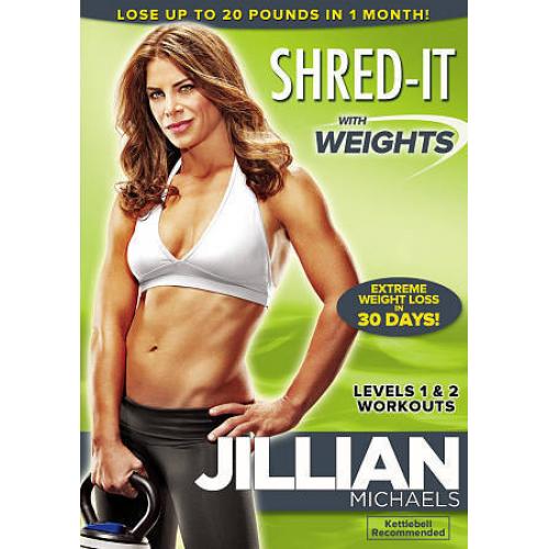 Jillian Michaels: Shred-It With Weights (DVD) New, Free Shipping