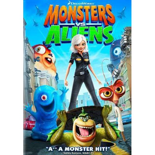 Monsters vs. Aliens (DVD) New, Free Shipping