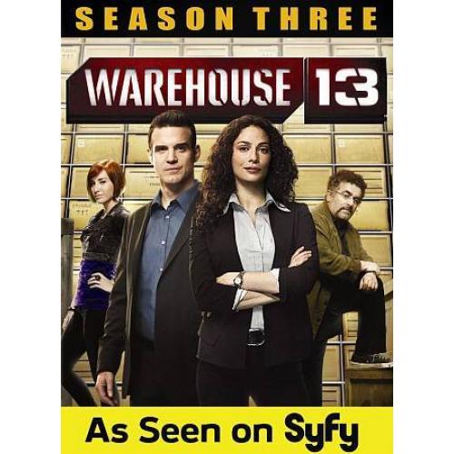 Warehouse 13: Season 3 DVD, New, Free Shipping