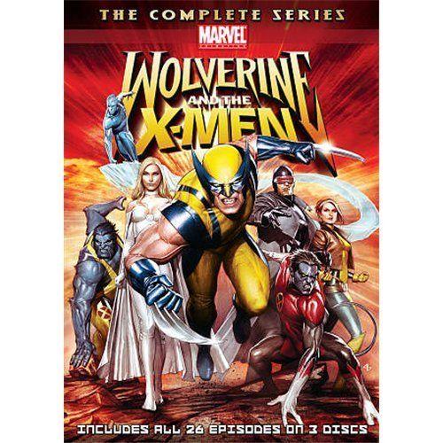 Wolverine and the X-Men: The Complete Series (DVD 3-Disc Set) Free Ship