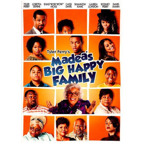Madea's Big Happy Family DVD, New, free shipping
