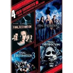 4 Film Favorites: Final Destination Collection DVDs, New, Free Shipping