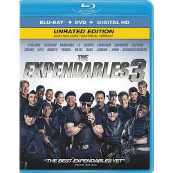 The Expendables 3 [Blu ray + DVD + Digital] New, Free shipping