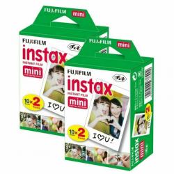 40 Sheets Fujifilm Instax Mini Instant Film For Mini 8-9 & all Fuji Mini Cameras
