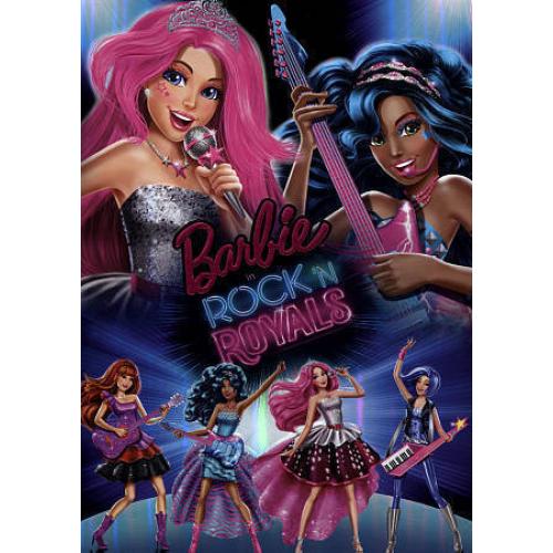 Barbie in Rock 'N Royals (DVD) FREE SHIPPING, NEW