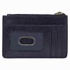 MARC JACOBS Saffiano Leather Wallet - Navy Blue