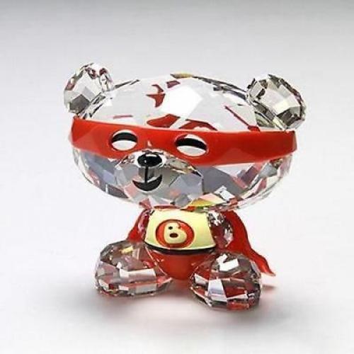 Swarovski Crystal Figurine Bo Bear SUPER BO #5003378