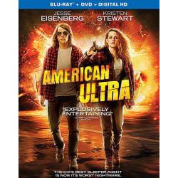American Ultra [Blu-ray + DVD + Digital HD] Free Shipping, New, Free Shipping