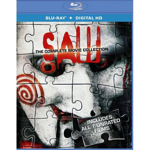 Saw: The Complete Movie Collection (Blu-ray 3-Disc Set) New, Free Ship