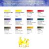 12 Colors Paul Rubens Watercolor Paint Artist Grade Solid Cakes Travel Set