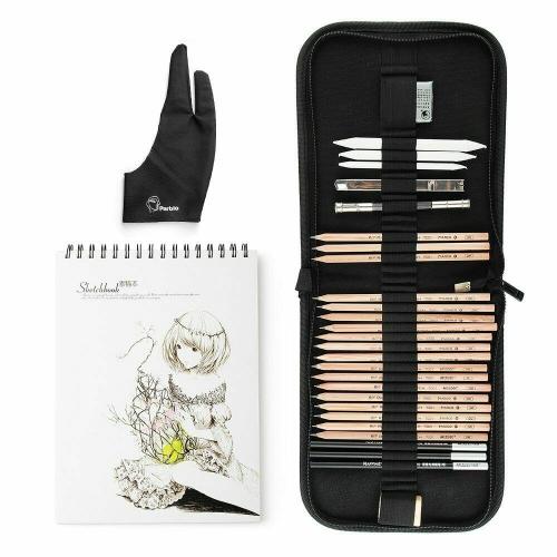 Marco 29 PCS Professional Sketch & Drawing Art Tool Kit With Graphite Pencils