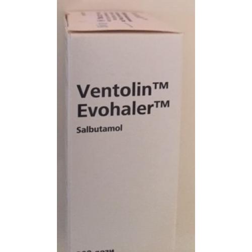 Buy Ventolin / Albuterol inhaler 100mcg 200 dose 3-PACK