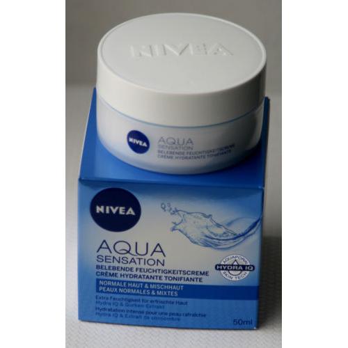 Nivea Aqua Sensation Face Moisturizer Day Cream with Hydra IQ