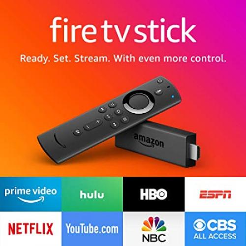 Fire TV Stick with all-new Alexa Voice Remote, streaming media player