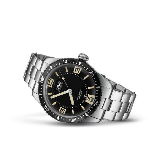 Oris Divers Men's 40mm Sixty Five Stainless Steel Watch
