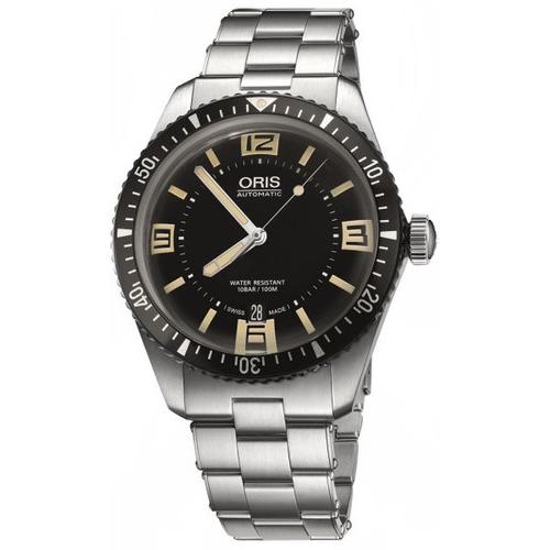 Oris Divers Men's 40mm Sixty Five Stainless Steel Watch