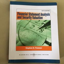 Financial Statement Analysis and Security Valuation 5E by Stephen H. Penman