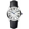 Cartier Ronde Solo Silver Opaline Dial Automatic Ladies Watch