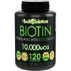 BIOTIN 10000 mcg Nail Skin Hair Growth Vitamins with Coconut Oil 120 Softgels